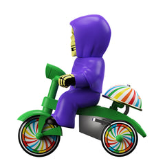 Misfits Fiend Super Cycle (Purple w/ Green Trike)