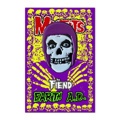 Misfits Fiend Glow-in-the-Dark Ltd Ed Throbblehead with FREE Matching Enamel Pin