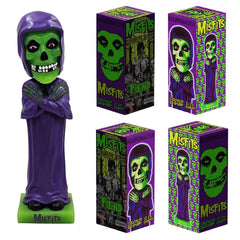 Misfits Fiend Glow-in-the-Dark Ltd Ed Throbblehead with FREE Matching Enamel Pin