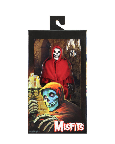Action figure packaging with Misfits Fiend skeletons in colorful robes