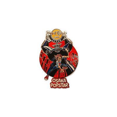 Robot Hard Rock Cafe Pin - Misfits Records