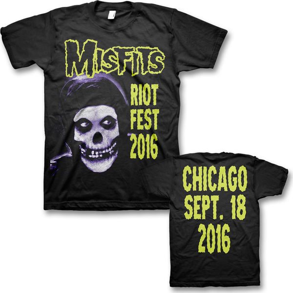 Green Fiend: Original Misfits Reunion, Riot Fest Event T-shirt
