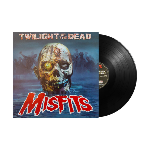 Misfits Twilight of the Dead album version in black vinyl with horror skull art