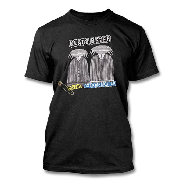 Black Beyer Osaka Monsters T-Shirt with ghost graphics and bold text design