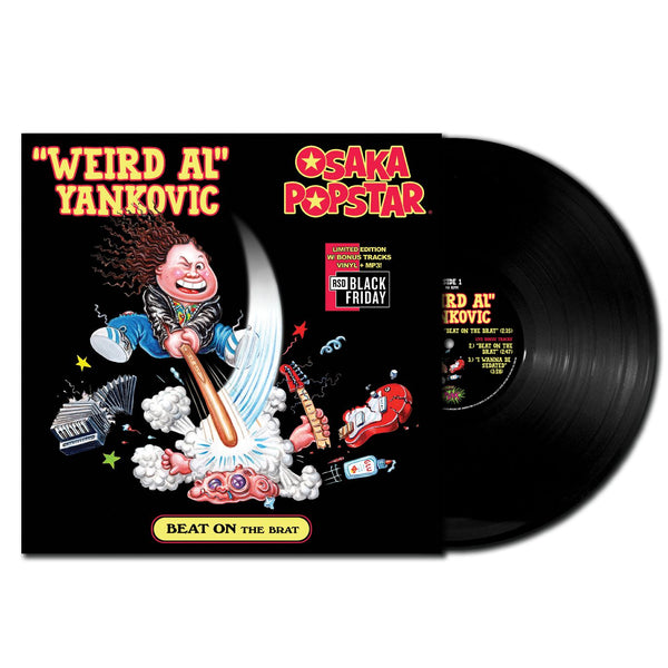 Weird Al / Osaka Popstar “Beat on the Brat” 12-inch BLACK vinyl