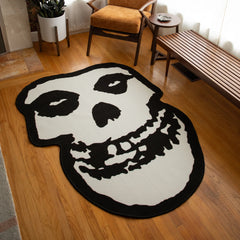 Misfits Die Cut Fiend Skull Rug