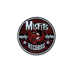 Misfits Records Wave logo Glitter Enamel Pin