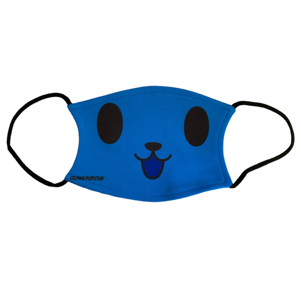 Blue Devil Dog All Over Face Mask