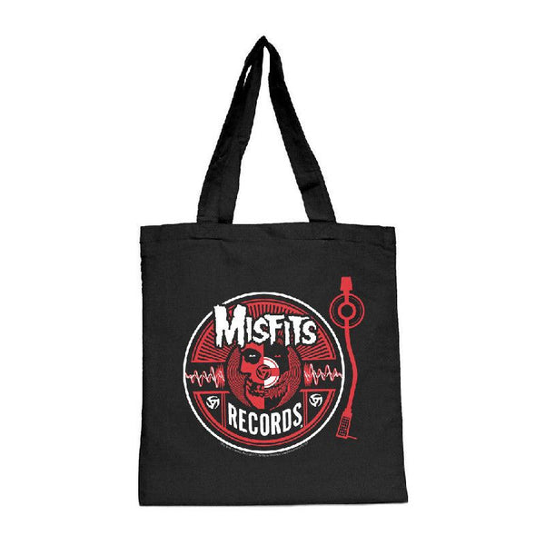 Wave Circle Tote Bag - Misfits Records